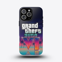 GTA6 Phone Case | Phone Protector Gift | Colorful Sunset Cover