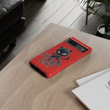 Ninja Cat Phone Case | Cute Cat Design | Phone Protector Gift | Red Ninja Cat Cover