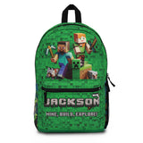 Backpack MINECRAFT I Backpack school I Gift for Kids I Travel