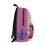 Backpack Pink Girls Design I Back to School I Backpack school I Gift for Kids I Princess Castle I Travel