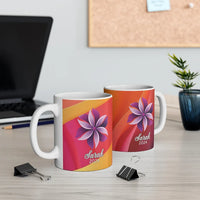 Personalized Birth Flower Mug – 11 oz Ceramic Gift