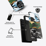 Camouflage Phone Case | Phone Protector Gift | Military Camouflage Phone Cover