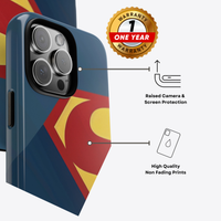 Super Hero Tough Cases | Phone Protector Gift | Superman Phone Cover
