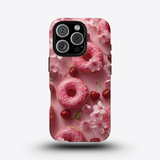 Pink Donuts Phone Case | Phone Protector Gift | Cute Donuts Design Cover
